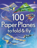 Book cover with colorful illustrated paper planes flying against a blue background with grid lines and flight paths.