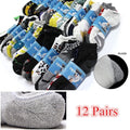 12 pairs of unisex sport cushion ankle socks in various colors, ideal for active wear and everyday comfort.