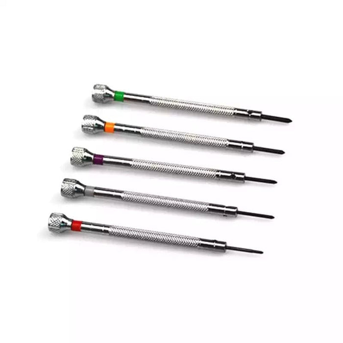 13-piece watch tools precision screwdriver set by That Watch Shop, includes small screwdrivers for watch repair and maintenance.