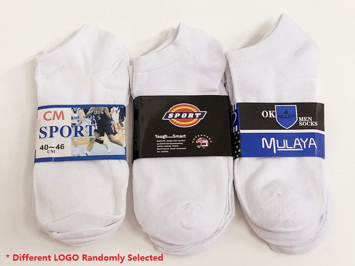 Set of 36 dealonlinenz thin ankle socks in mixed colors for men and women, featuring comfortable, lightweight design.