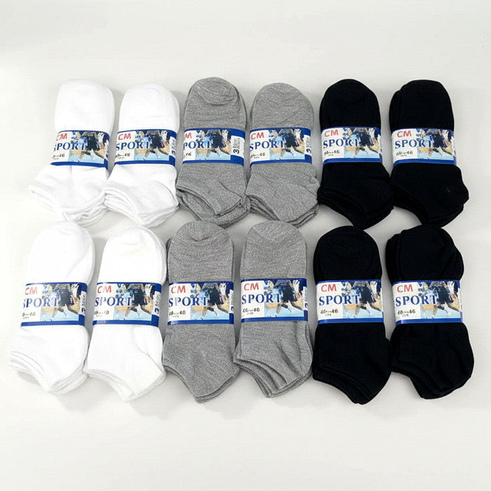 Set of 36 colorful thin ankle socks for men and women, featuring various vibrant colors and lightweight design.