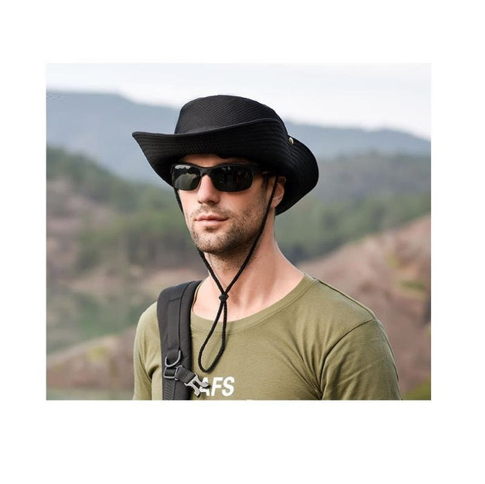 Dealonlinenz sun hat in four colors, outdoor fishing and hiking bucket cap with UV protection, lightweight and comfortable.