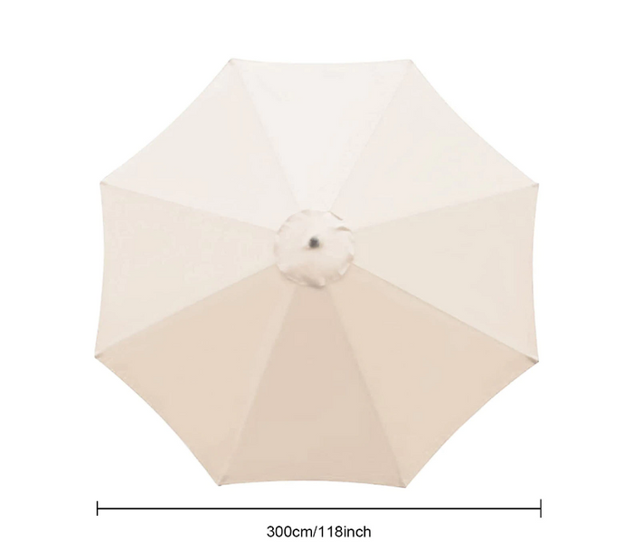 Round garden umbrella cover in five colors, 2.7m size, designed for 8-arm parasols, by dealonline.co.nz.