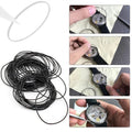 950-piece set of watch O-rings for waterproof watches, including 0.5mm to 30mm size, for watch repair and sealing by That Watch Shop.
