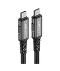 Techplus ACEFAST 240W USB-C to USB-C cable showcasing a durable, high-power PD charging cable with reinforced connectors.