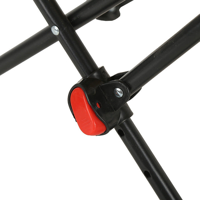 ECOTREK adjustable folding chair with footrest showing three recline positions and ergonomic design for comfortable seating