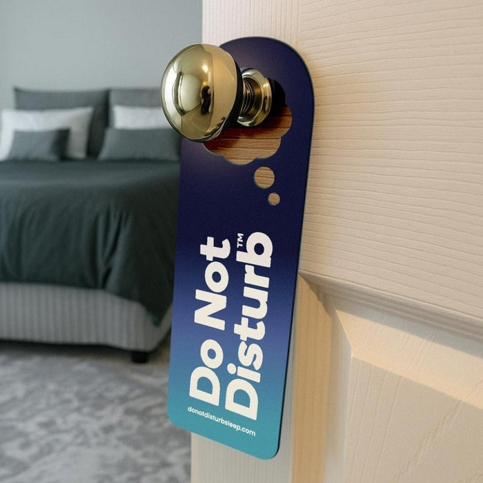 Limited-edition Air Support Pillow by Do Not Disturb Sleep Company, showcasing its ergonomic design and plush fabric.