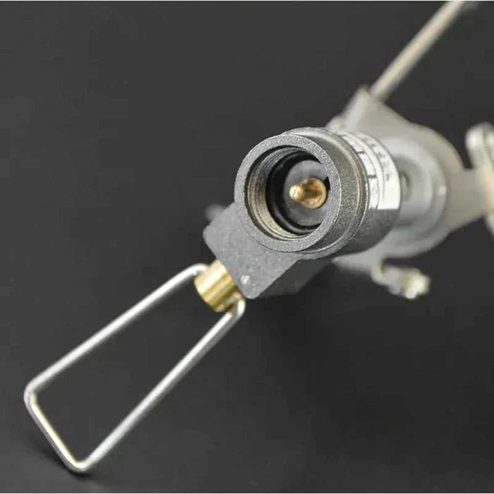BRS-3000T portable outdoor titanium gas stove for camping and hiking, compact and lightweight camping equipment from Mead's Supply & Equipment.