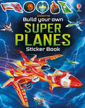 Colorful book cover featuring red and yellow futuristic jets flying through a stormy blue sky with lightning bolts.