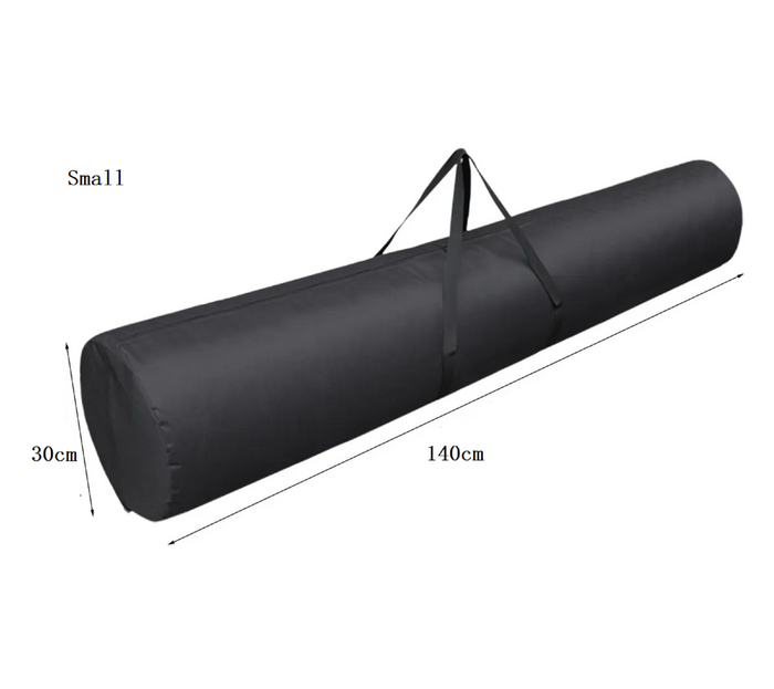 ECOTREK camping storage bag in small size, durable fabric, with multiple compartments for organizing gear during camping trips.