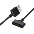 Magnetic USB-C charger for Fitbit Ionic smartwatch, featuring a compact design and easy connection for charging.