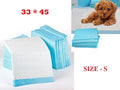 Dealonline.co.nz puppy training pads, size S (33x45cm), 100-pack, absorbent dog training pads for puppies and pets.