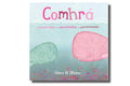 Book cover with a large pink whale and small green whale facing each other beneath the title Comhrá in pink cursive.