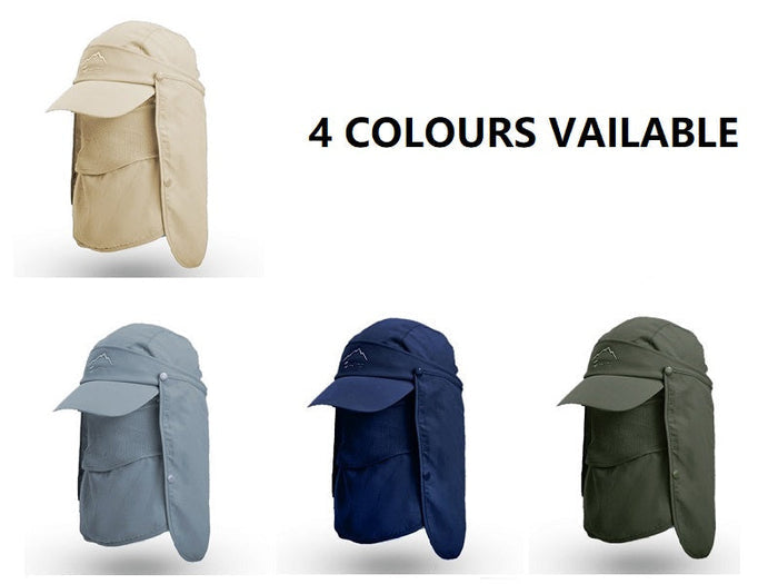 Dark grey wide brim bucket hat by dealonline.co.nz, outdoor fishing and hiking UV protection sun hat with brim for sun shade.