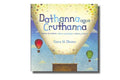 Book cover with a large dotted hot air balloon and smaller red and green balloons floating in a blue sky.