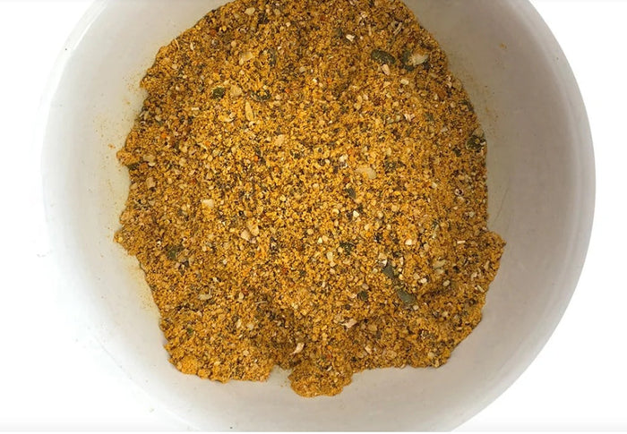 Doggy Daily Immunity Boost supplement by Animal Addiction Limited, 700g jar with natural ingredients for canine health