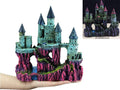 Colorful castle aquarium ornament by dealonline.co.nz, detailed fish tank decoration for freshwater or saltwater aquariums.