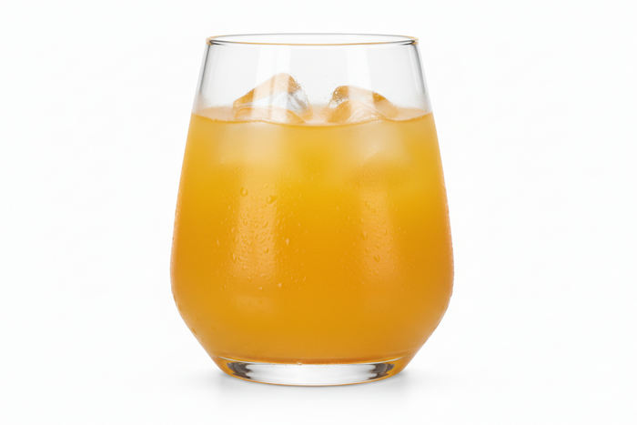 Clear stemless glass tumbler with a 375ml capacity from Nest & Stem Homewares, perfect for beverages.