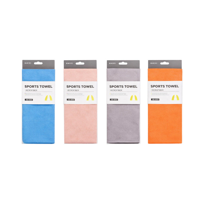 Nest & Stem Homewares Frankly Cotton quick dry sports towel displayed, showing soft, lightweight fabric ideal for active use