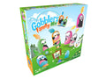 Bright game box showing colorful, barrel-shaped cartoon characters with funny faces in a green field under a blue sky.