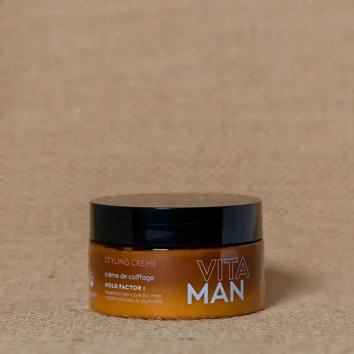 VITAMAN Australia Hair Styling Creme Light Hold 100g, for effortless, flexible styling with natural-looking finish.