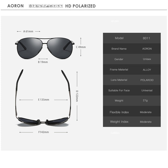 Silver HD polarized sunglasses with anti-blue ray lenses, stylish frame, designed for UV protection and glare reduction.
