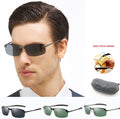 Dealonlinenz HD polarized sunglasses with anti-reflective and hydrophobic lenses showcasing sleek frame and tinted lenses.