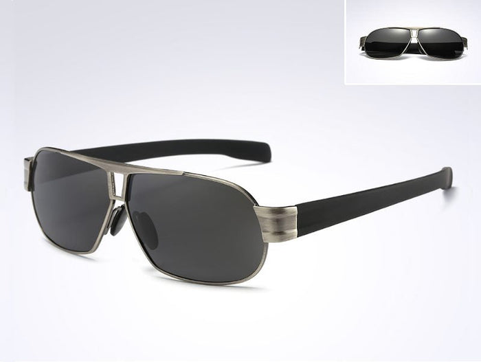 Dealonlinenz HD polarized sunglasses with anti-reflective and hydrophobic lenses, stylish frames, and UV protection.