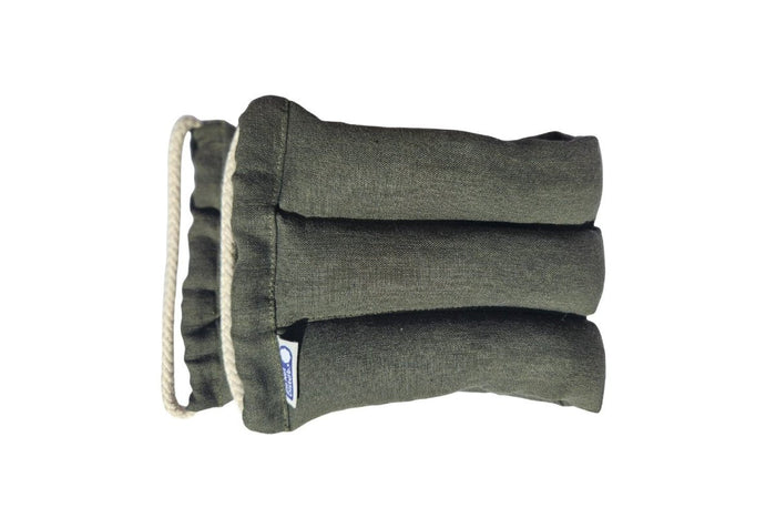Natural heat and cold pack by Do Not Disturb Sleep Company, showing a reusable gel pack for soothing pain relief.