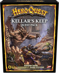 Rectangular black game box with fantasy art of a dwarf battling goblins and a massive winged monster in a rocky cave.