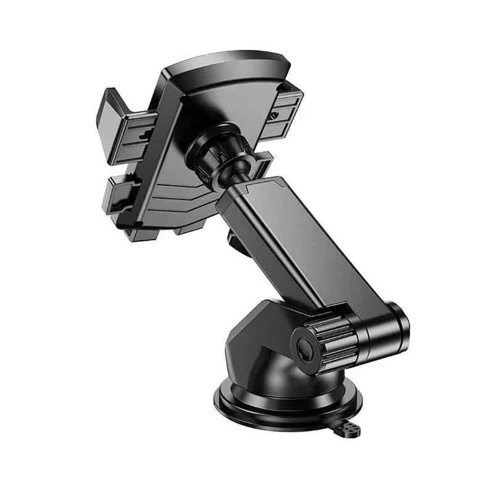 Techplus Hoco CA83 car phone holder for 4.5–7 inch phones with strong clamp mount for dashboard or windshield.