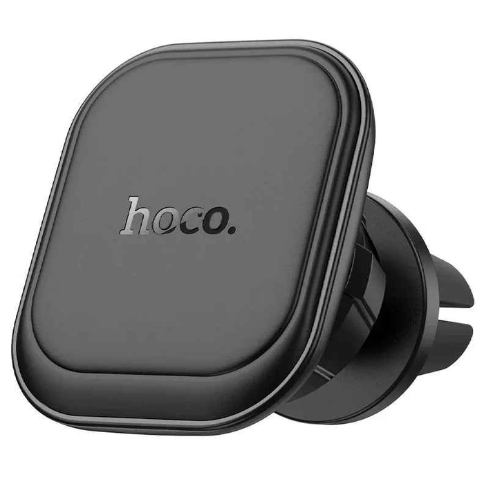 Techplus Hoco H29 magnetic air vent phone holder with strong magnet mount attached to a car air vent for secure mobile device placement.