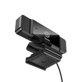 Techplus Hoco HD Computer Camera 1080P webcam showing a sleek black design with lens and built-in microphone for HD video calls