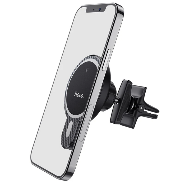 Techplus Hoco metallic plate for magnetic car mounts, durable round metal plate with adhesive backing for secure attachment.