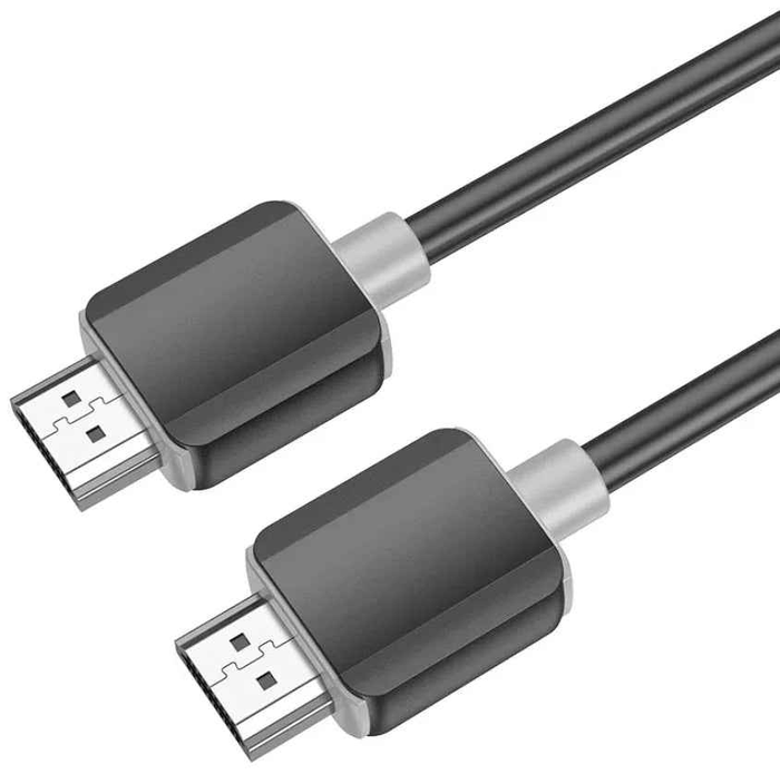 Techplus Hoco US08 HDTV to HDTV video cable, 4K 60Hz, HDMI 2.0, black cable for high-definition TV connections