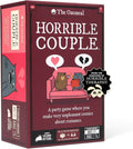 Burgundy box with a cartoon bear and cat on a pink sofa with heart speech bubbles. Explicit content for ages 17+.
