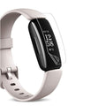 Hydrogel screen protectors for Fitbit Inspire, pack of 6, providing clear, flexible protection for smartwatch screens.