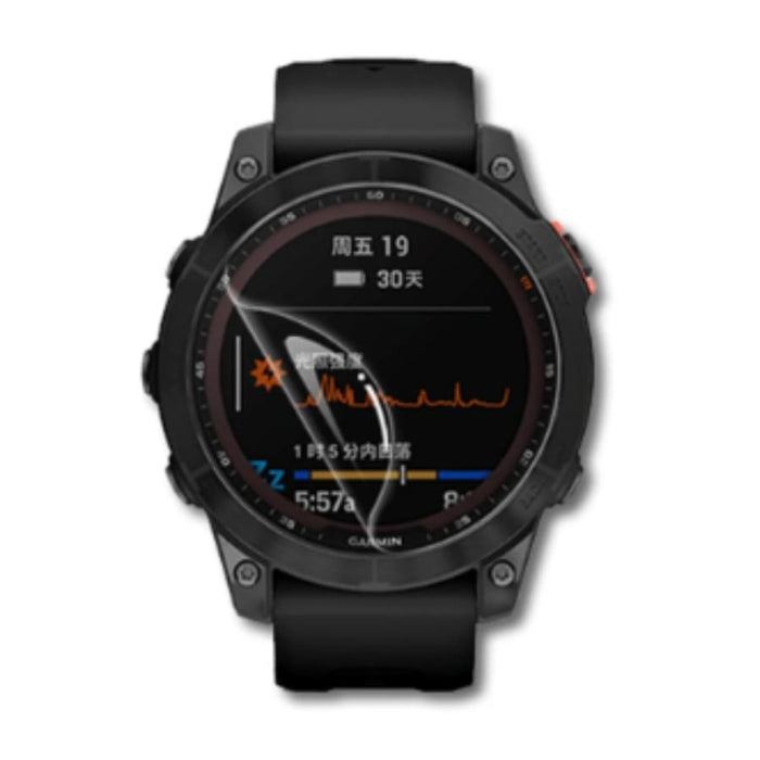 Hydrogel screen protectors for Garmin Fenix 8 47mm Series watch, pack of 6, providing durable protection for Garmin fitness watch screens.