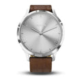 Set of six hydrogel screen protectors for Garmin Vivomove HR smartwatch, silver-faced, designed to shield the watch screen.