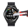 Hydrogel screen protector for Huawei GT Runner smartwatch, pack of 6, durable and clear watch screen protection from That Watch Shop.
