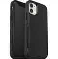 Techplus iPhone 12 dual layer armor hard phone case showing rugged design and precise cutouts for buttons and camera.