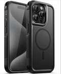 Techplus iPhone 13 Pro Max MagSafe case, rugged shockproof heavy-duty cover with textured design for durable mobile protection.