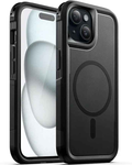 Techplus iPhone 14 Plus MagSafe case with rugged shockproof heavy-duty design, offering durable protection for the smartphone.