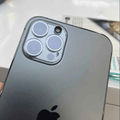Techplus iPhone 14 Pro Max rear back camera glass replacement lens cover showing the new clear camera lens.