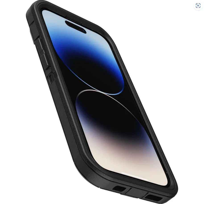 Techplus iPhone 15 Pro heavy-duty shockproof mobile phone case showing rugged design and protective features.