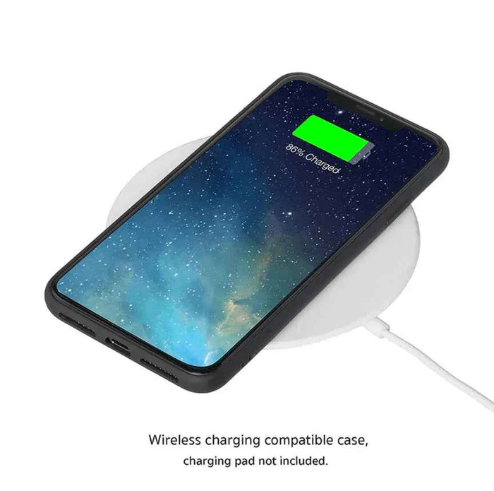 TechPlus black leather iPhone 15 wallet case with slim flip cover, designed for protection and convenience.