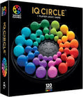 Black game box showing a circular board with colorful, interconnected rounded pieces arranged in a rainbow spectrum.