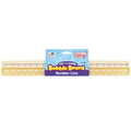 Long cream number line board with pop bubbles numbered 0-20 and blue cardboard packaging in the center.