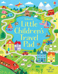Brightly illustrated cover featuring a cartoon map of a countryside with a lake, red train, mountains, and houses.