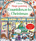 Festive book cover with mice, a squirrel, and an owl around a Christmas tree, with red and green text and a paintbrush.